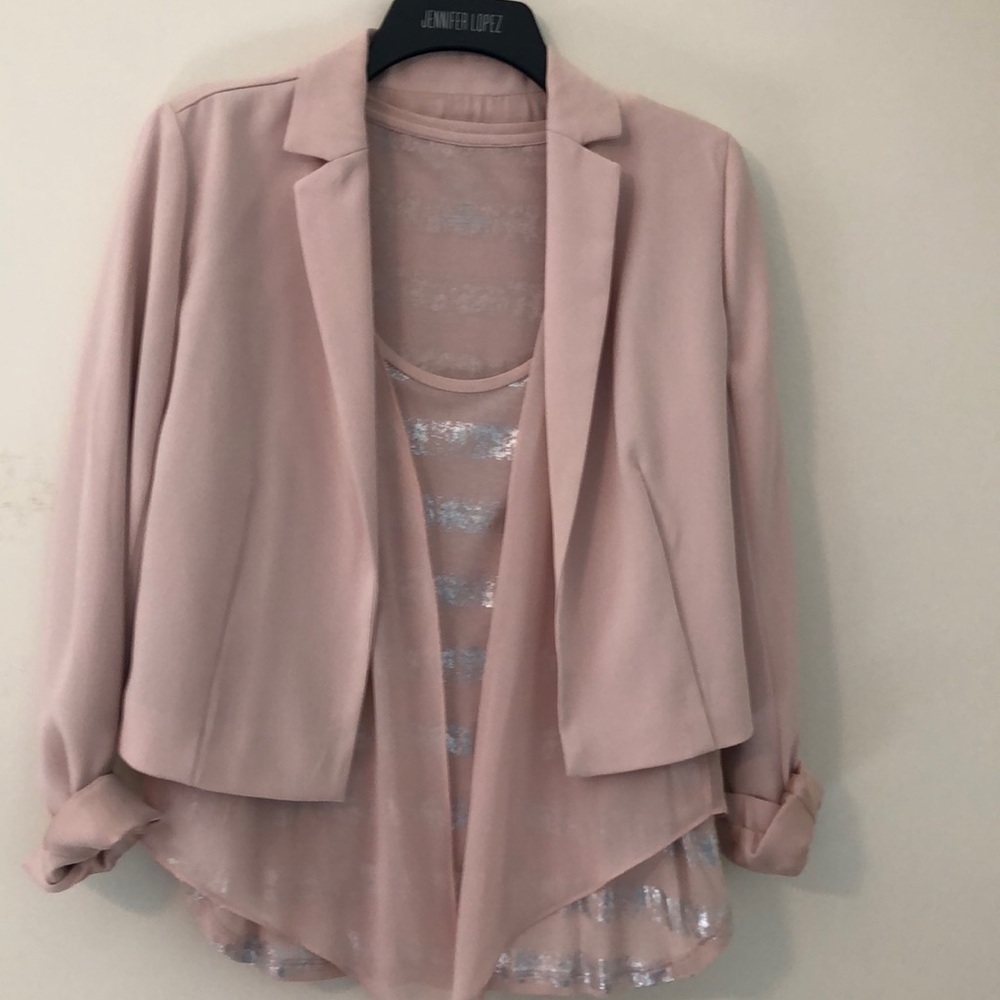 Jacket & tank by Jennifer Lopez